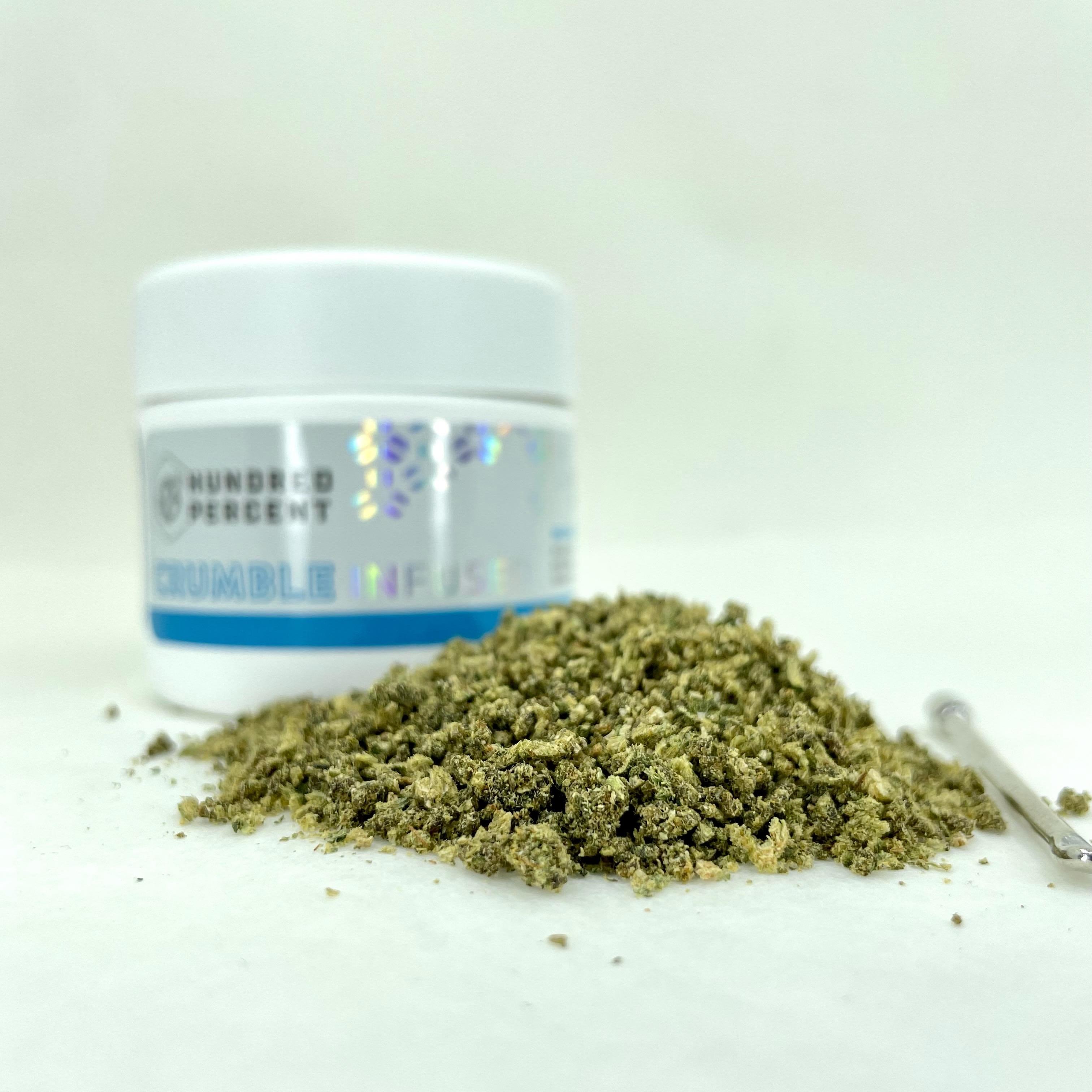 Photograph of Product: AJordanz Crumble Infused Strawnana | Infused Flower | 1.54g