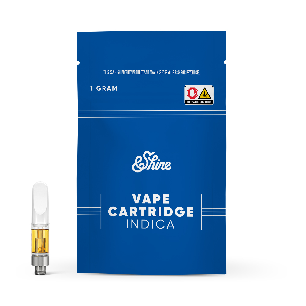 Photograph of product: &Shine | Cartridge | Ice Cream Cake | 0.5g