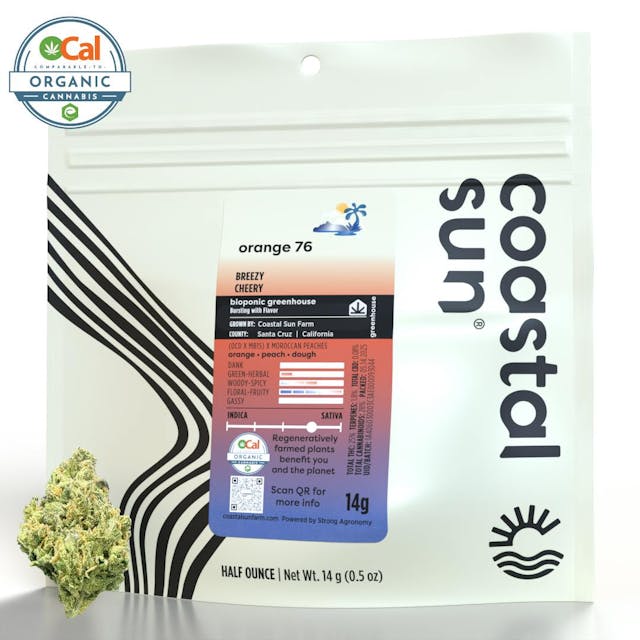 Photograph of product: Orange 76 14g Greenhouse Flower