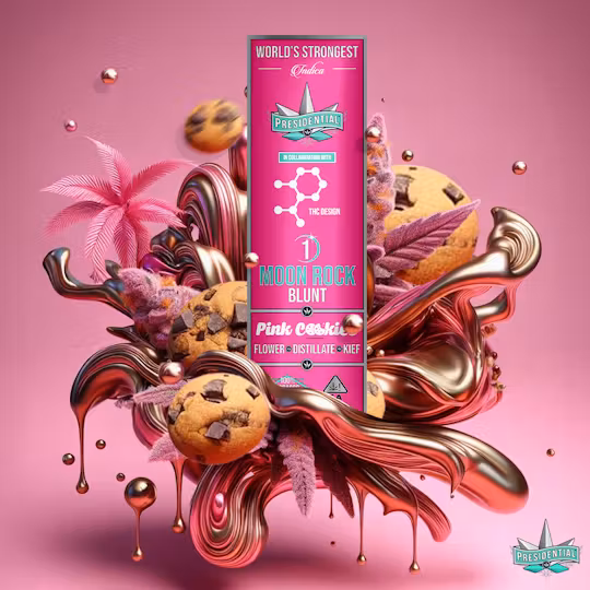 Photograph of product: Presidential - Pink Cookies - Infused Blunt
