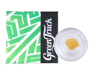 Photograph of product: Green Truck | Turnover | Cured Badder | 1g