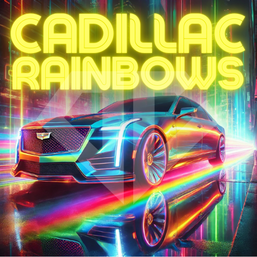 Photograph of product: DELI Cadillac Rainbows - 28g
