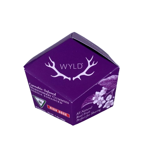 Photograph of product: 200mg Marionberry Gummies