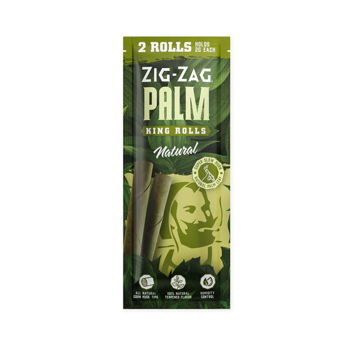 Photograph of product: Zig Zag KING - Leaf 2pk