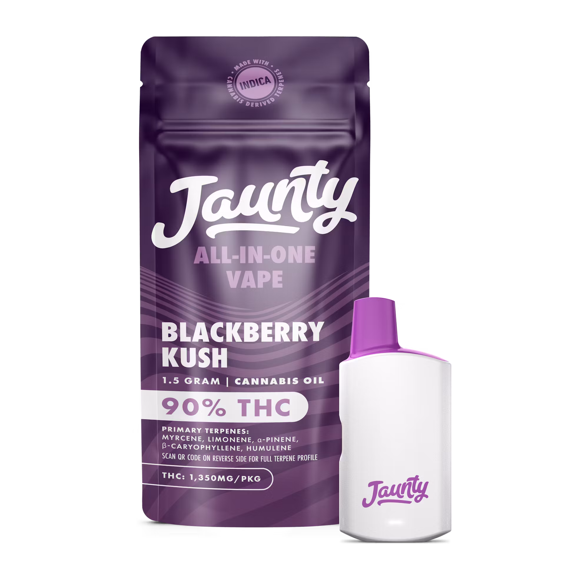 Photograph of product: Jaunty -Blackberry Kush- AIO Palm