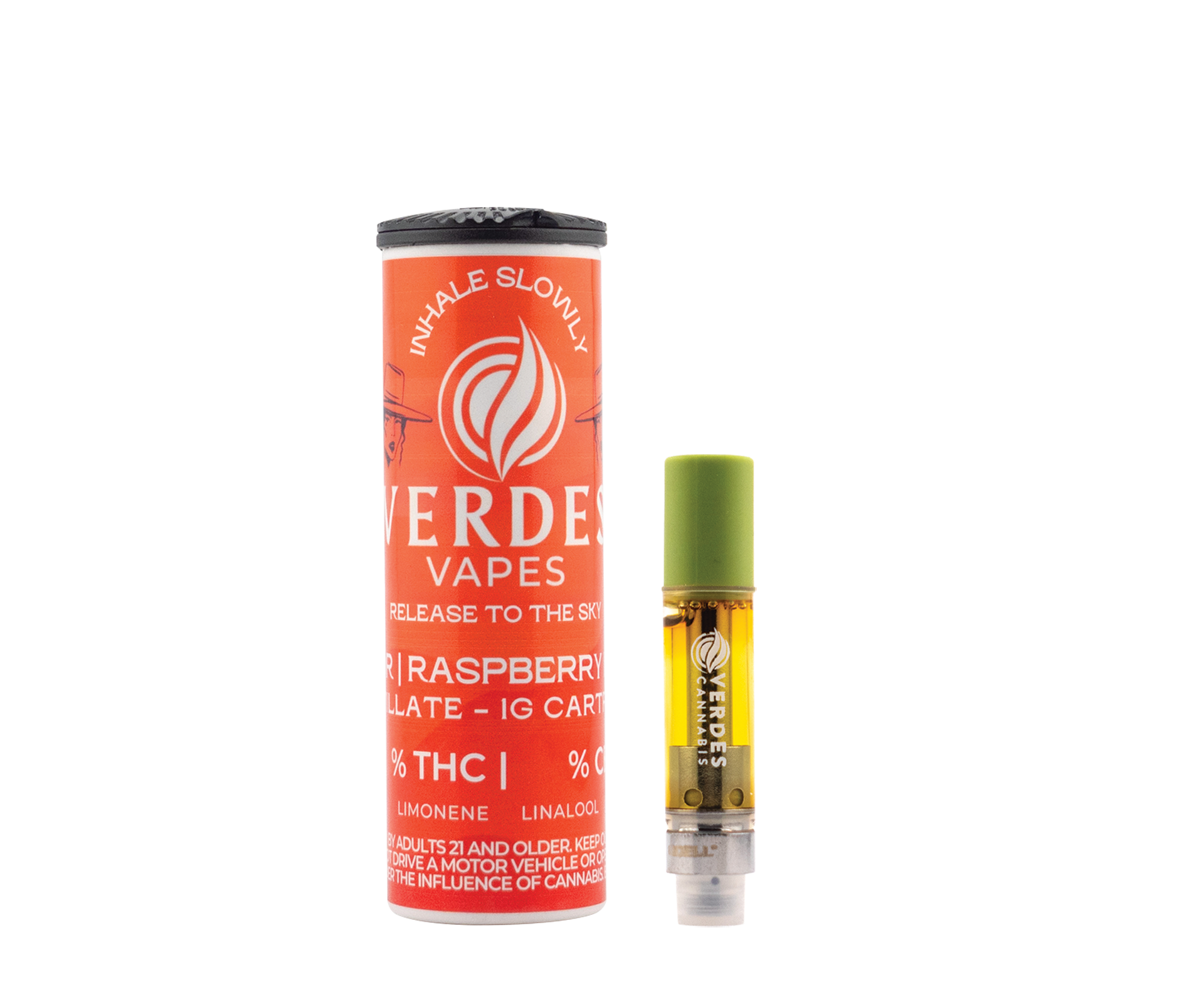 Photograph of product: Cartridge - Raspberry Kush 3:1
