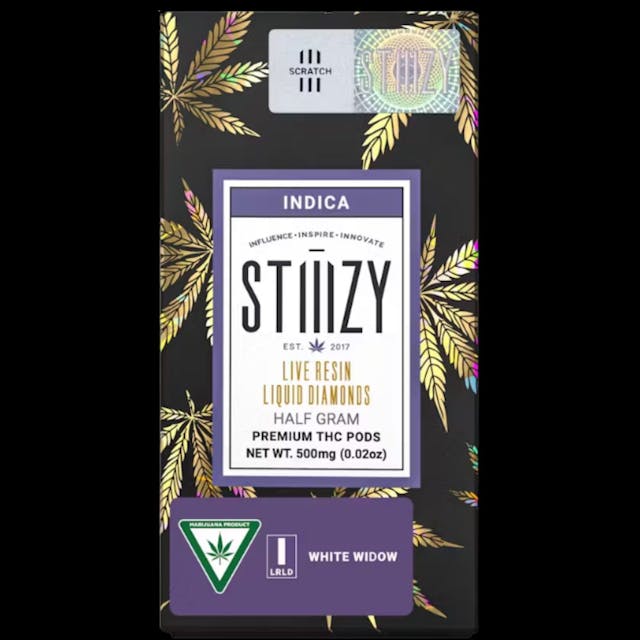 Photograph of product: White Widow .5g Live Resin Pod - 