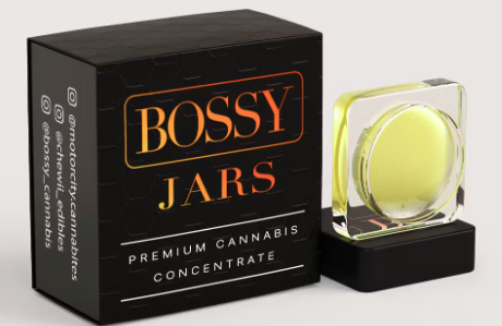 Photograph of product: Bossy - Tropical Runtz Live Resin Jar