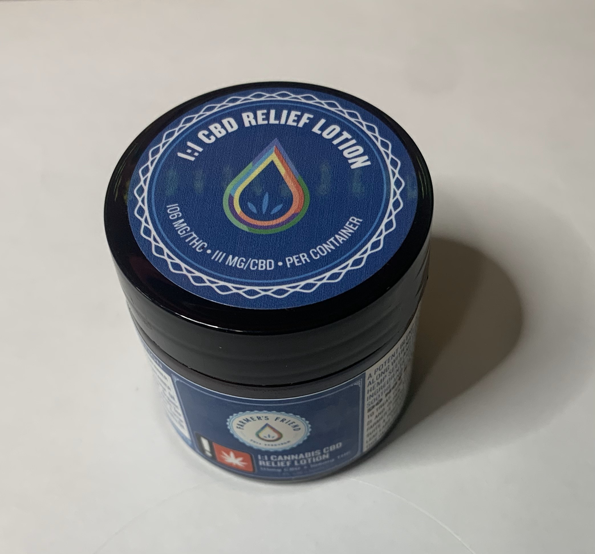 Photograph of product: (1:1) CBD Relief Lotion