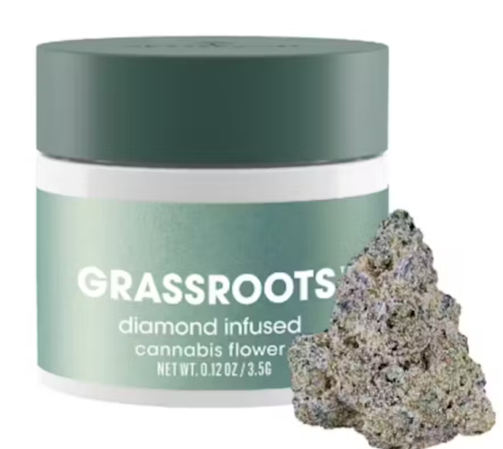 Photograph of product: Grassroots Diamond Pack Pink Diamondz - 3.5g