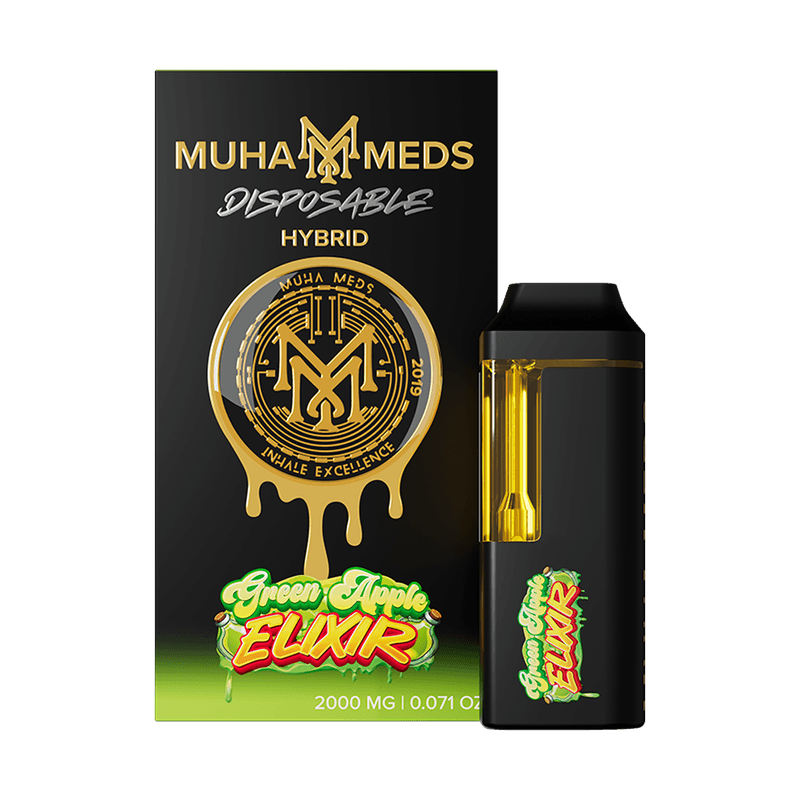 Photograph of product: MUHAMEDS | GREEN APPLE ELIXIR | AIO