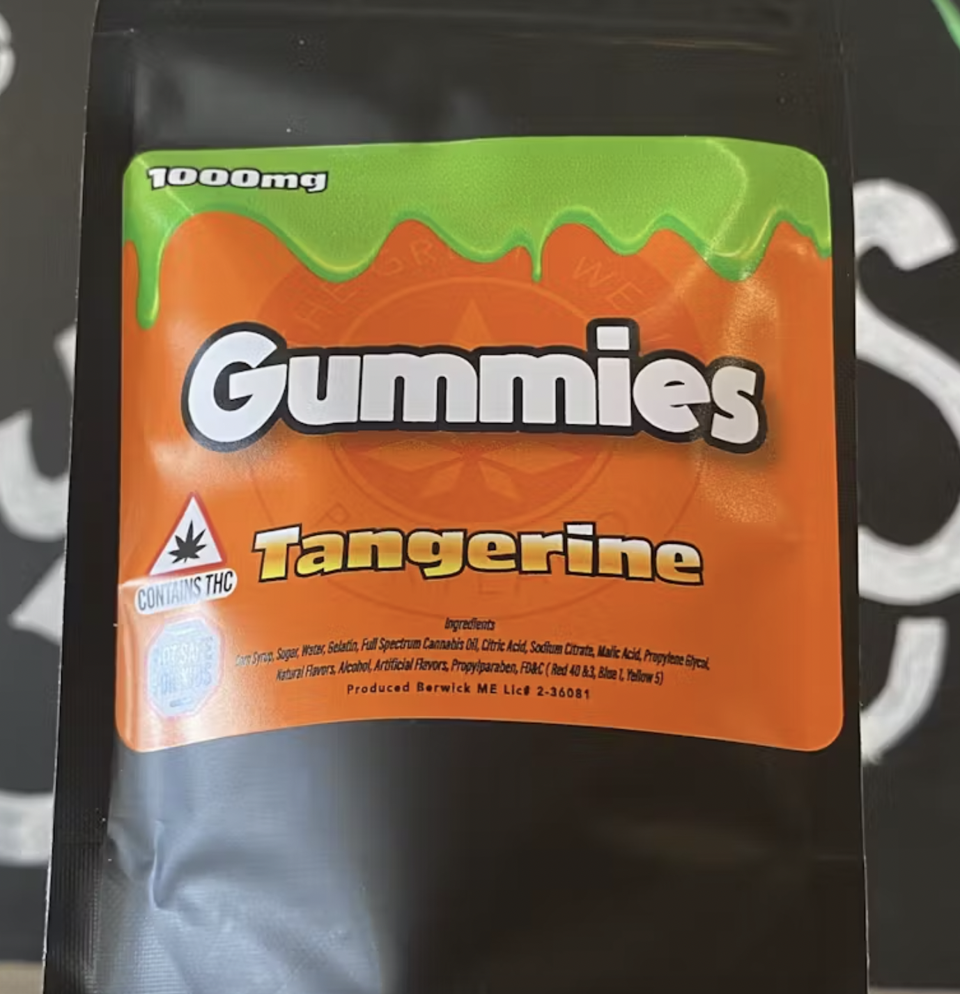 Photograph of product: Tangerine | Gummies