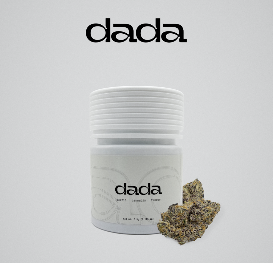 Photograph of product: Dada | 3.5g Flower Jar | Grape Gas