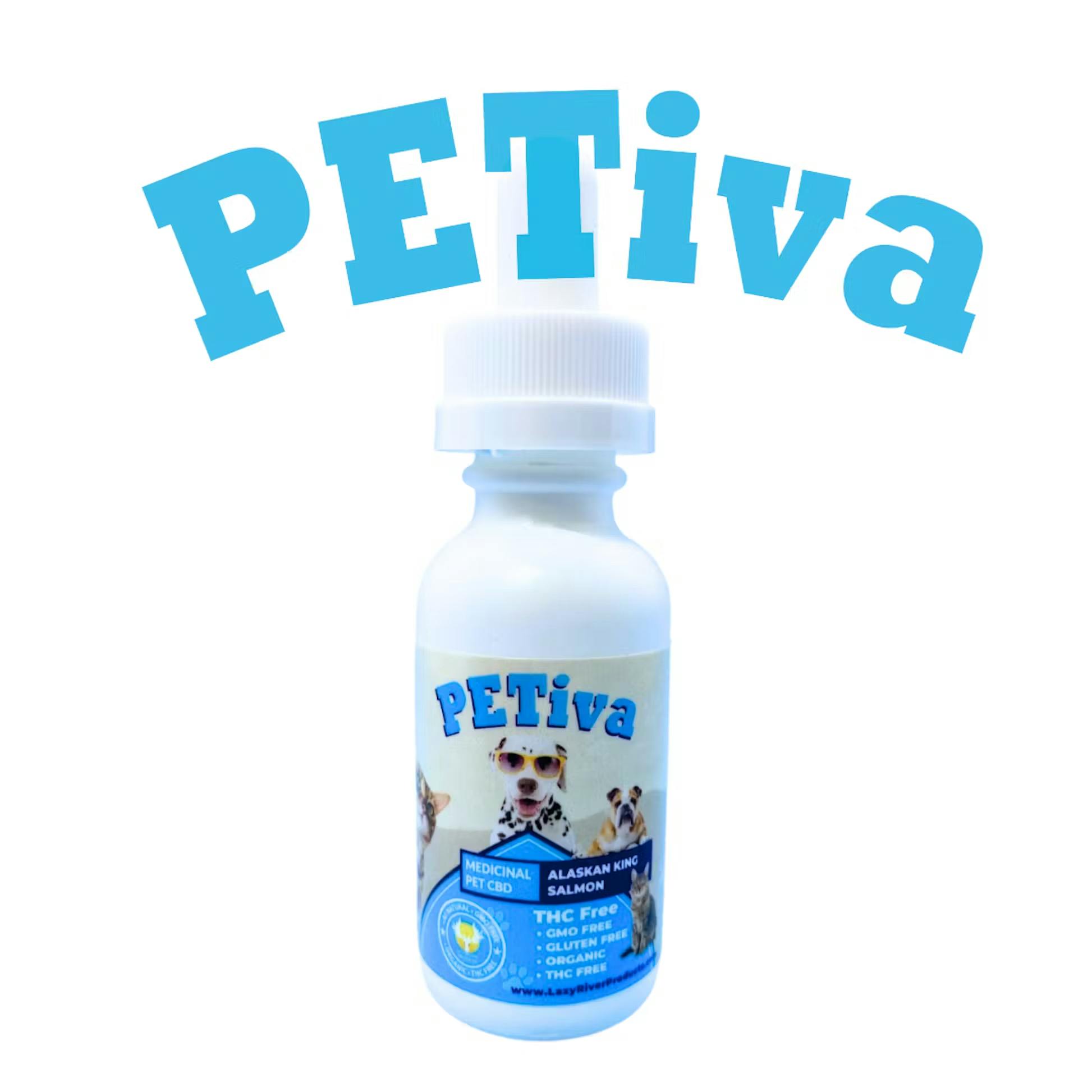 Photograph of product: Petiva 300mg CBD Pet Tincture