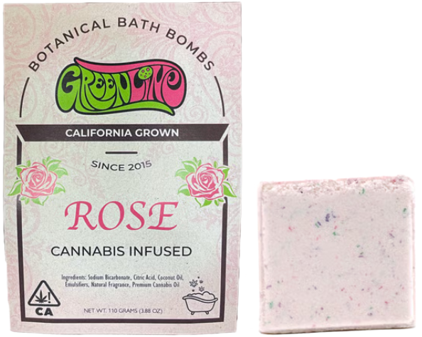 Photograph of product: Greenline - Rose - TH-oui Bath Bomb