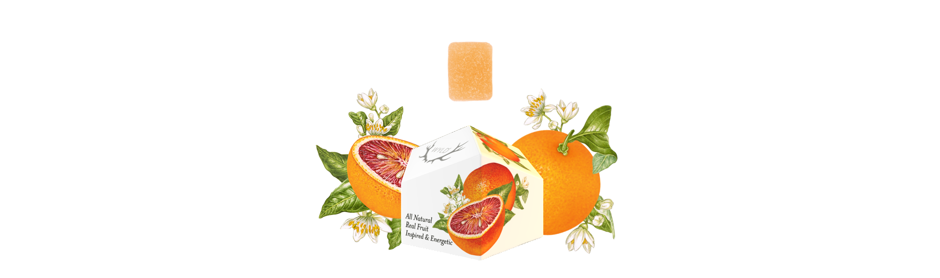 Photograph of product: Blood Orange | 100mg Enhanced Gummies (100mg TH-oui : 100mg CBC)