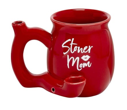 Photograph of product: ESD | Fashion Craft | Stoner Mom | Mug | Red | 1