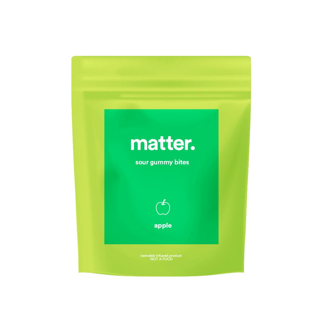 Photograph of product: Gummies | apple | 100mg | matter.