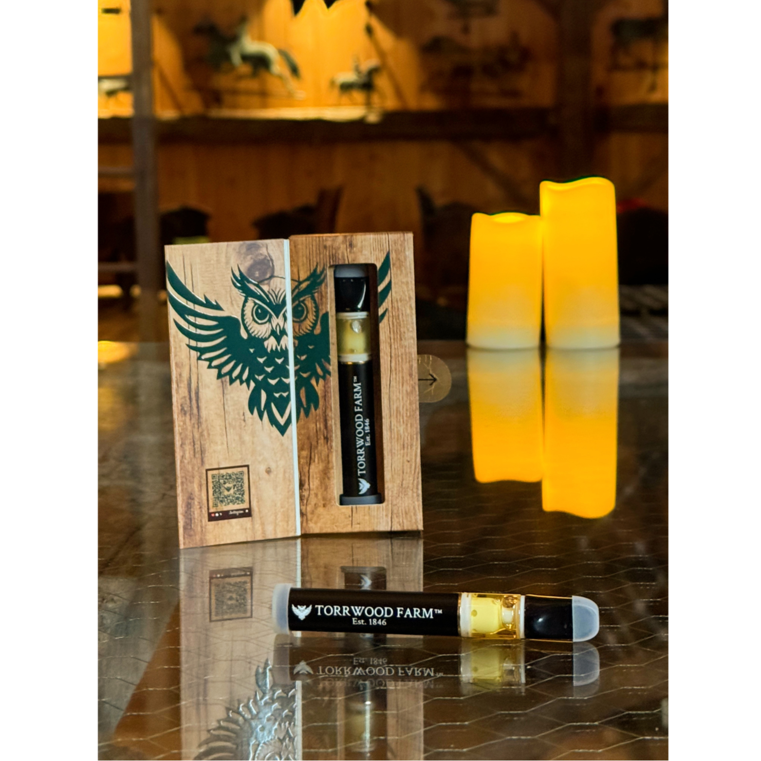 Photograph of product: Torwood Farm | Disposable Vape | Wedding Cake