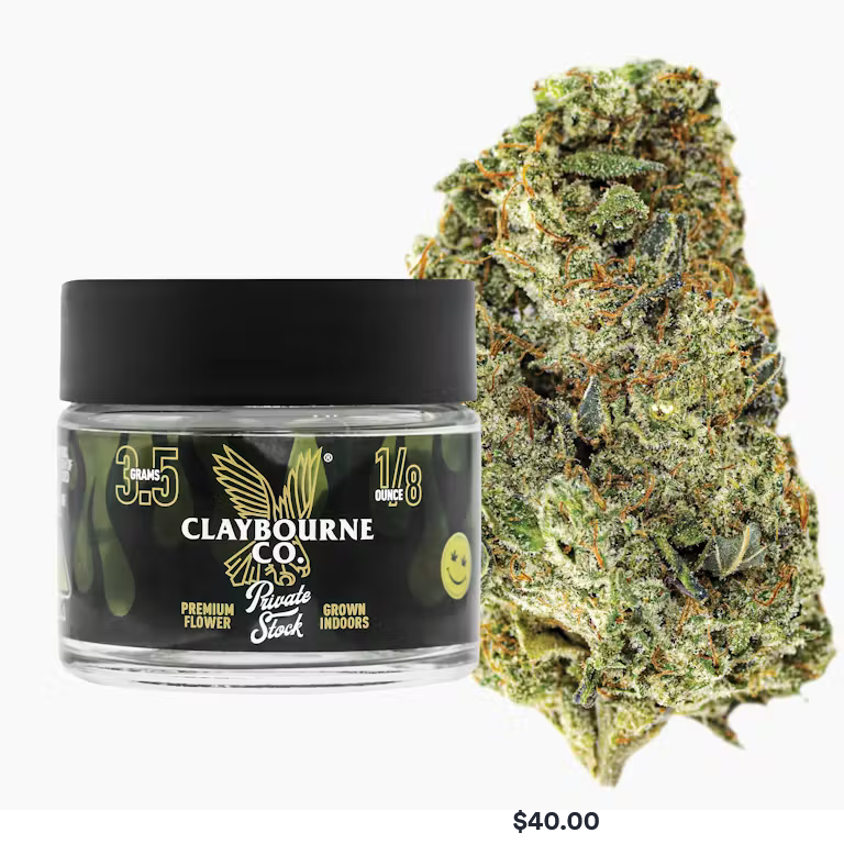 Photograph of product: MANGO HAZE | CLAYBOURNE CO. 3.5G
