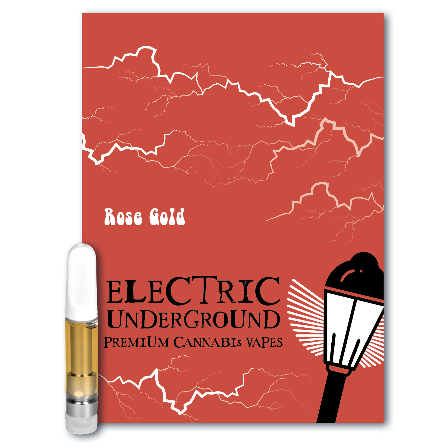 Photograph of product: Rose Gold 1.0g 510 Cartridge