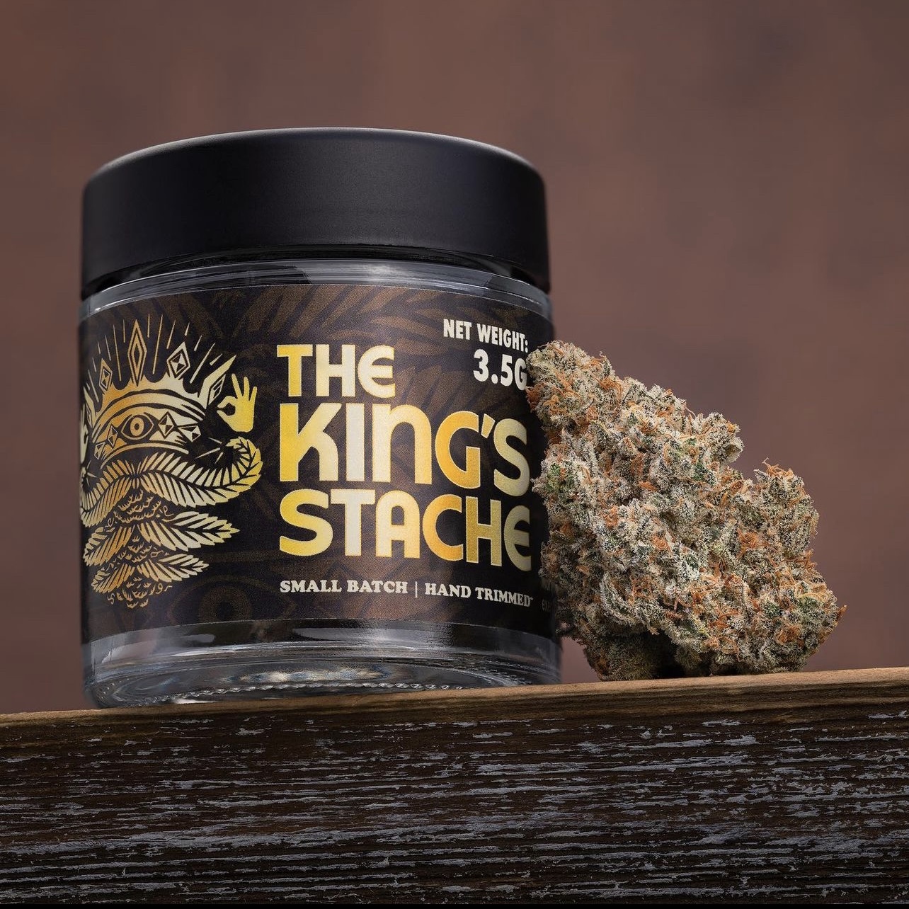 Photograph of product: The King's Stache - Watermelon Martini - Flower - 3.5g