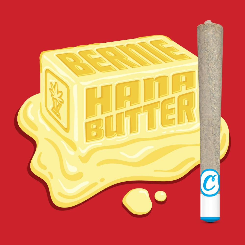 Photograph of product: Cookies - Bernie Hana Butter - Indoor - I/H Infused Joint