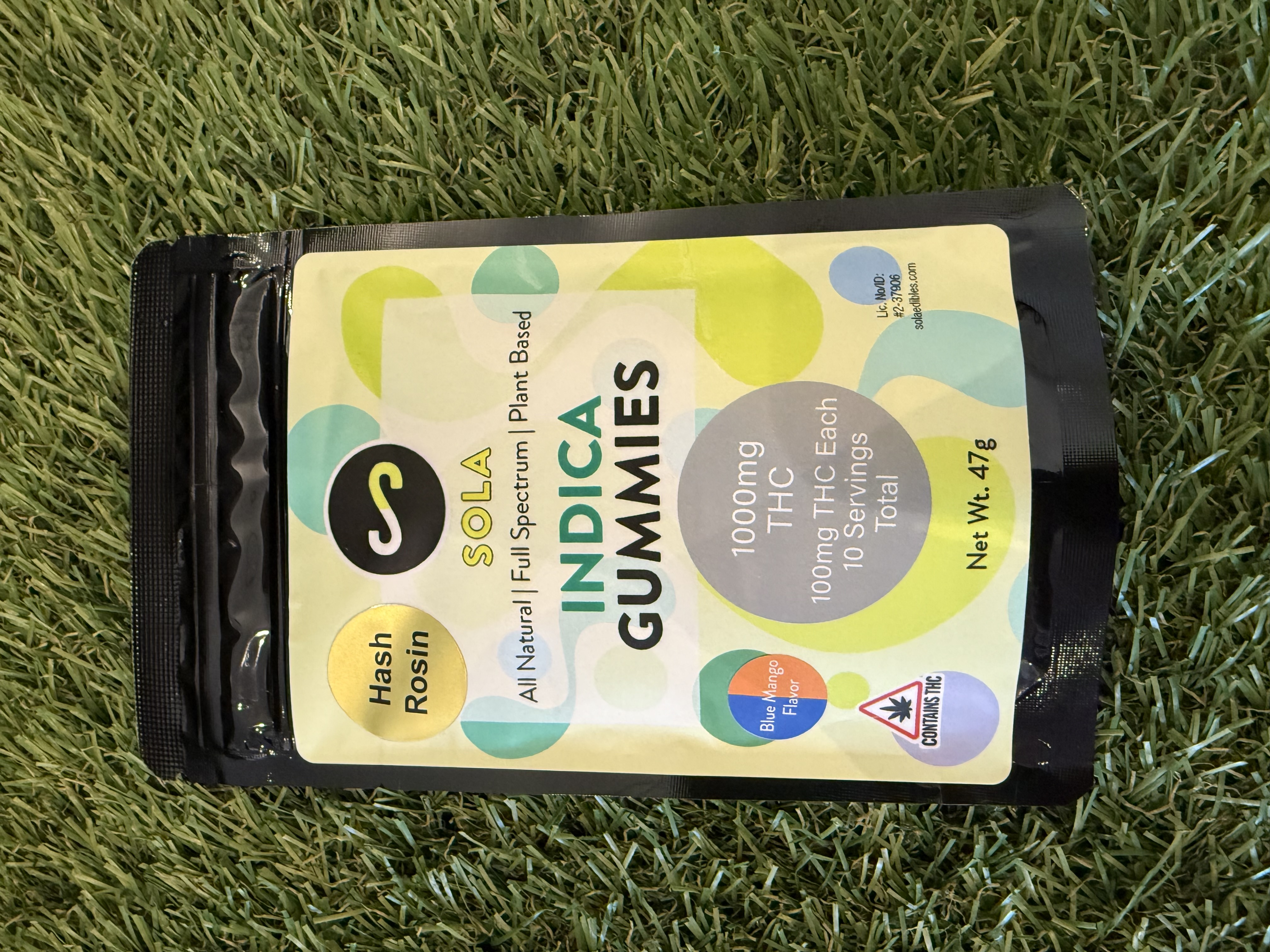 Photograph of product: Grape Oui'd Gummies | au chocolat Rosin Sola