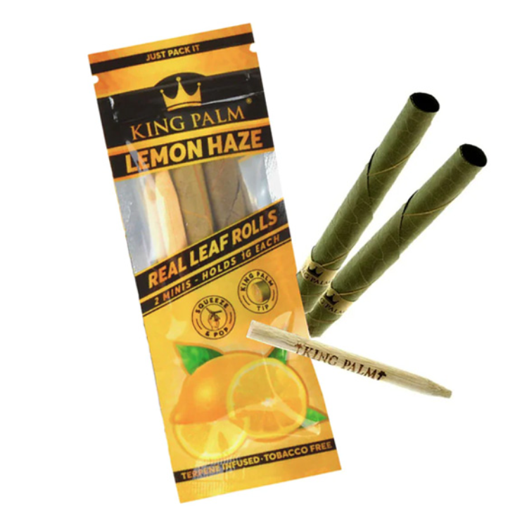 Photograph of product: King Palm | "MINI" Lemon Haze | 2pk Cones