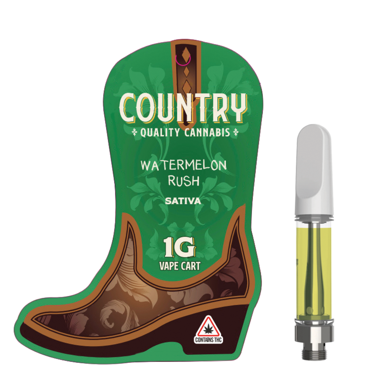 Photograph of product: Watermelon Rush Vape Cart