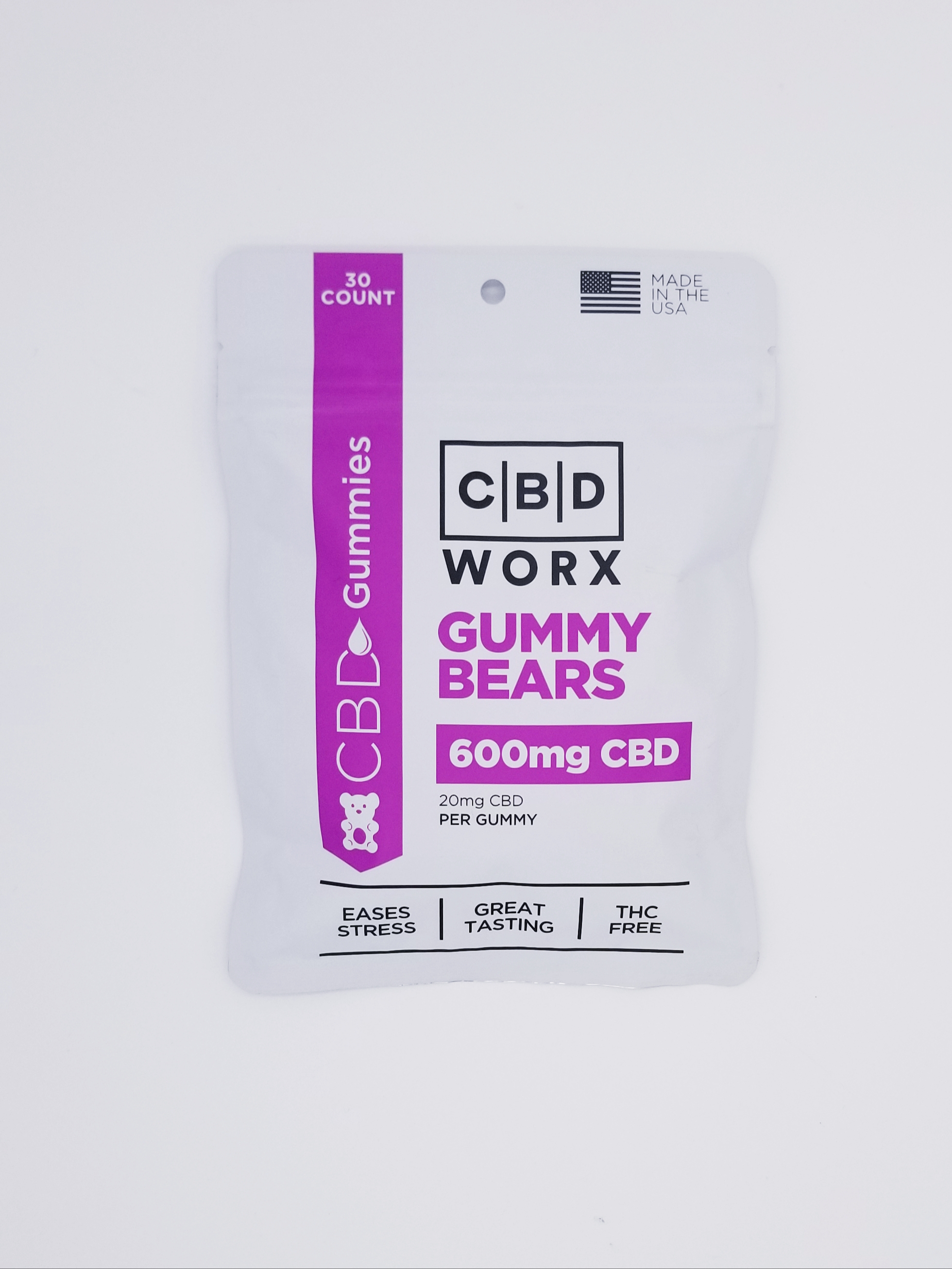 Photograph of product: CBD Gummy Bears 30pk | 600 mg