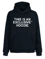 Photograph of product: This is an Exclusive Hoodie - S