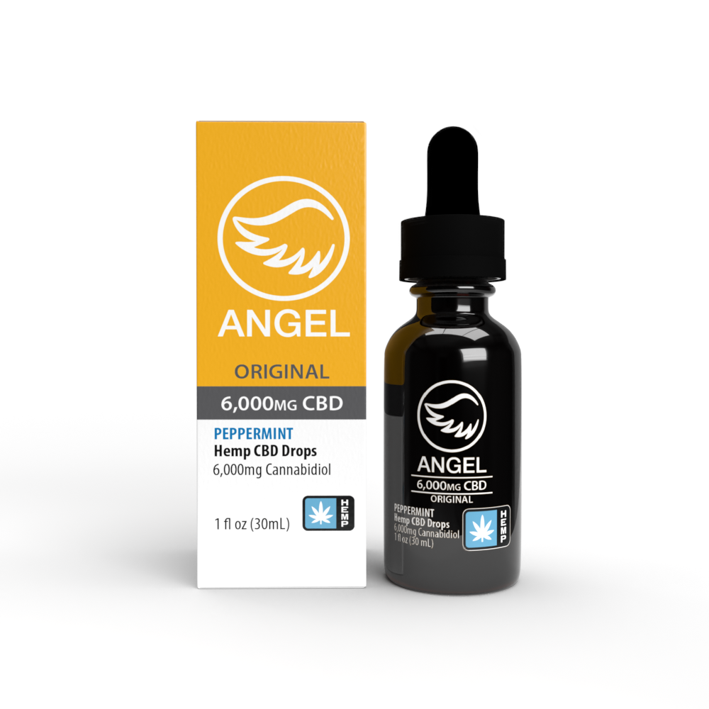 Photograph of product: Angel - 6,000mg Peppermint Tincture