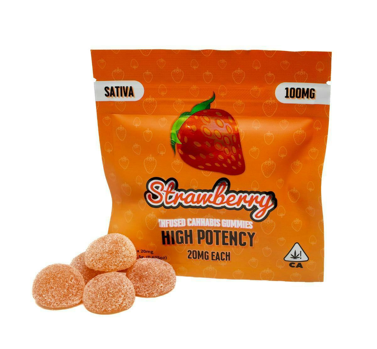 Photograph of product: iMAS!  Gummies  Strawberry  100mg  $8 *Tax Included