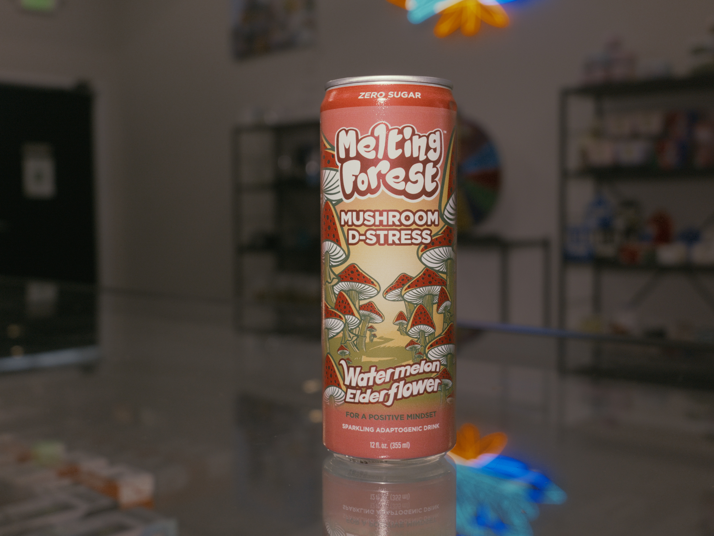 Photograph of product: MELTING FOREST - D STRESS DRINK - WATERMELON ELDERFLOWER