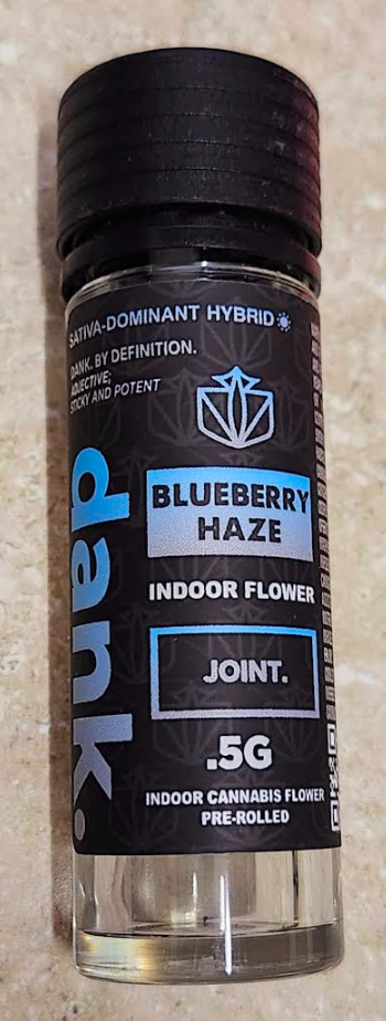 Photograph of Product: Blueberry Haze Pre roll | Sativa Dominant | Dank
