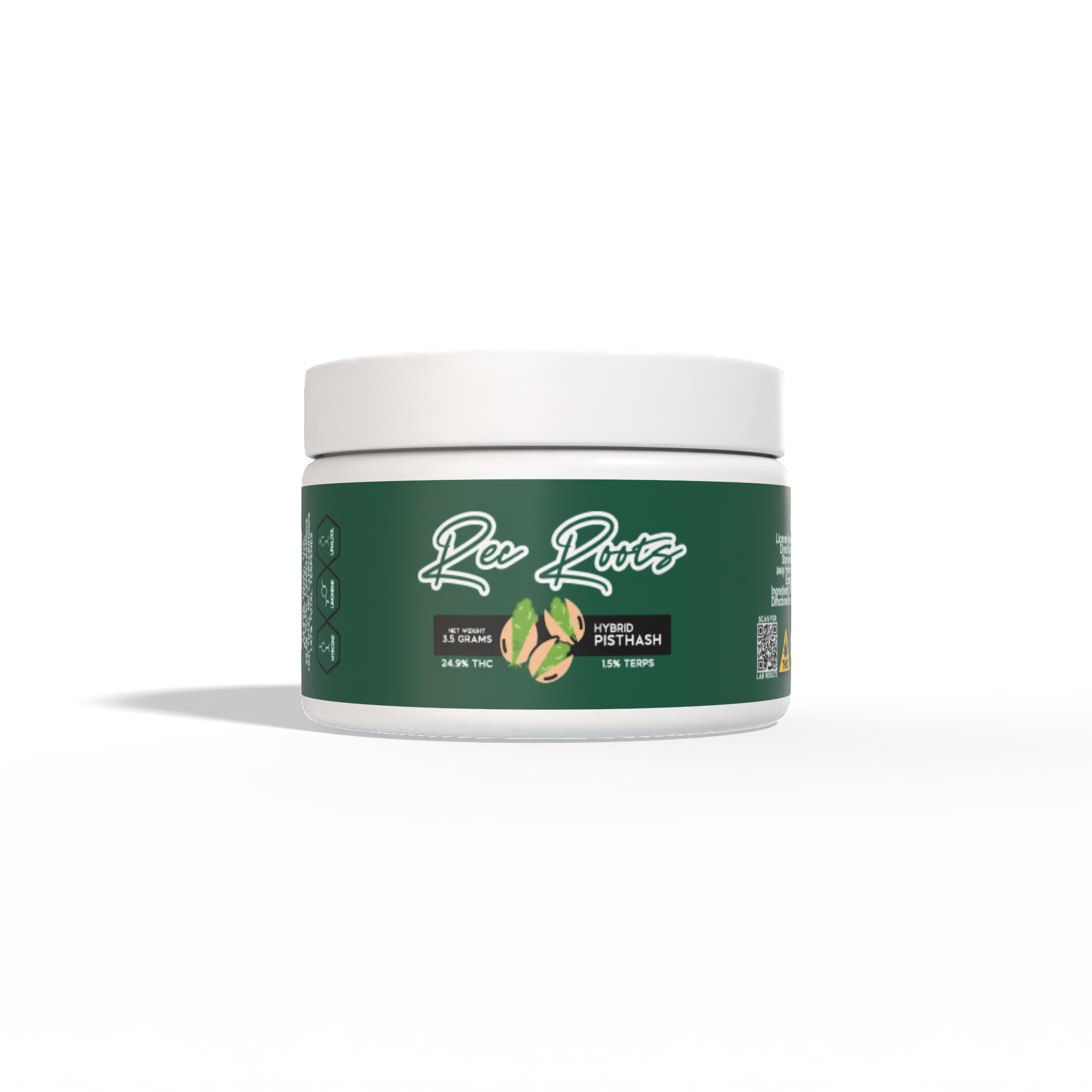 Photograph of Product: Rec Roots- Pisthash - 3.5g