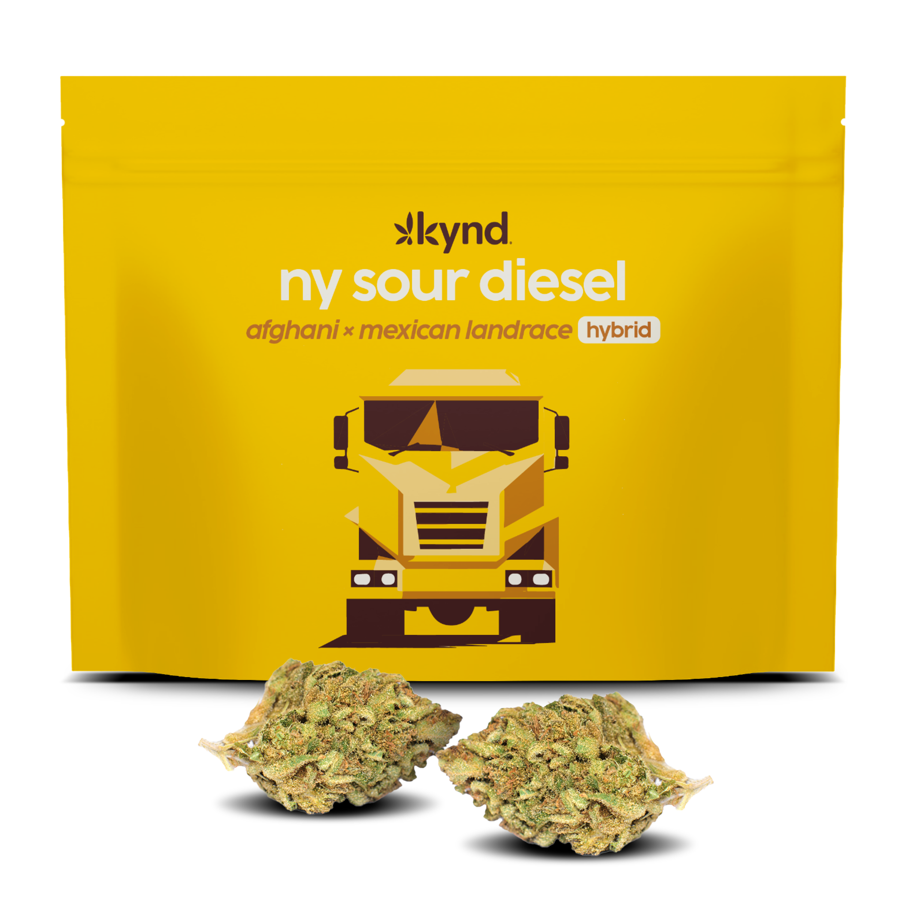 Photograph of product: Kynd N.Y. Sour Diesel (H) Flower 14g