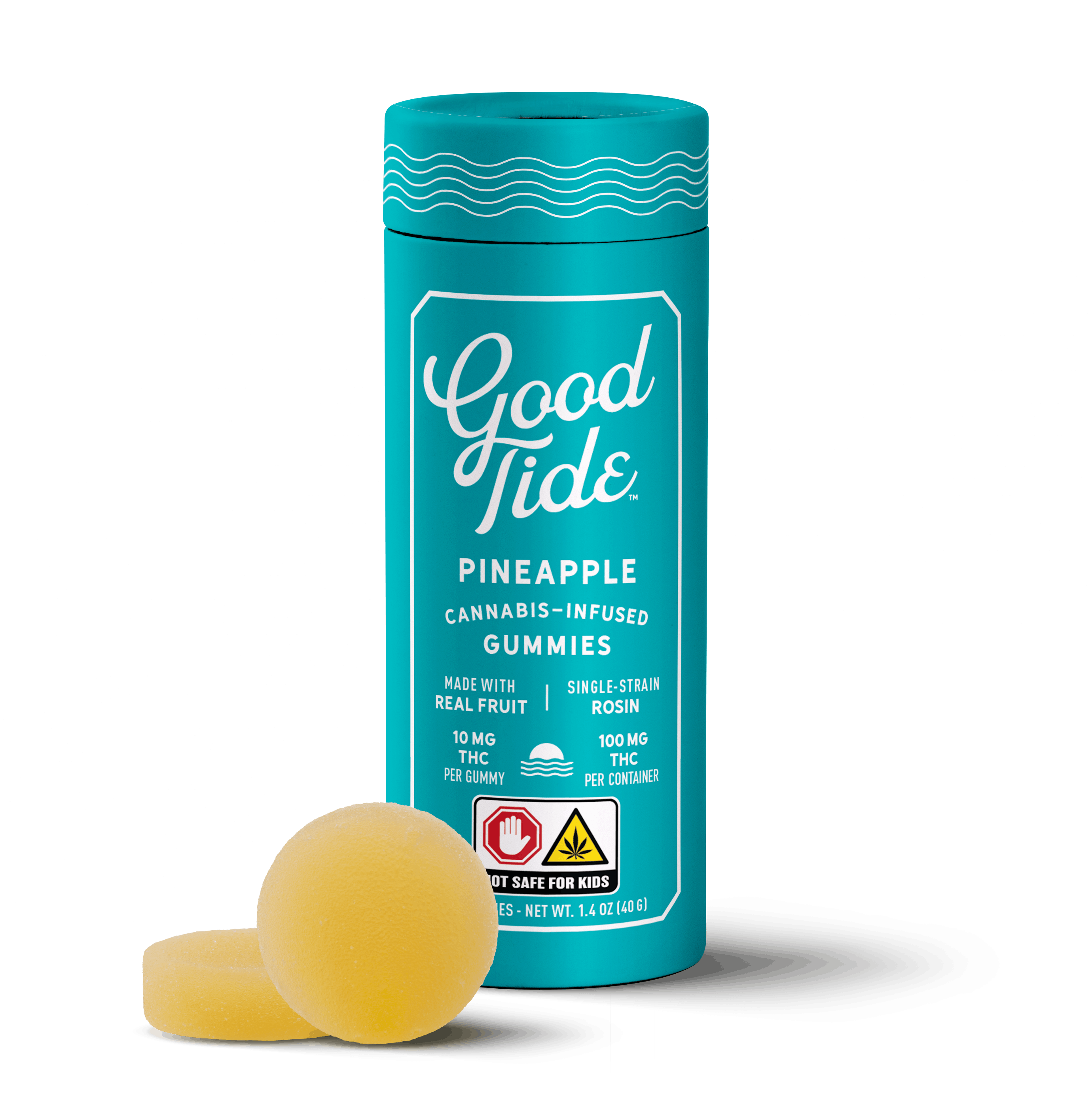 Photograph of product: Good Tide - Pineapple - Rosin - 10pk
