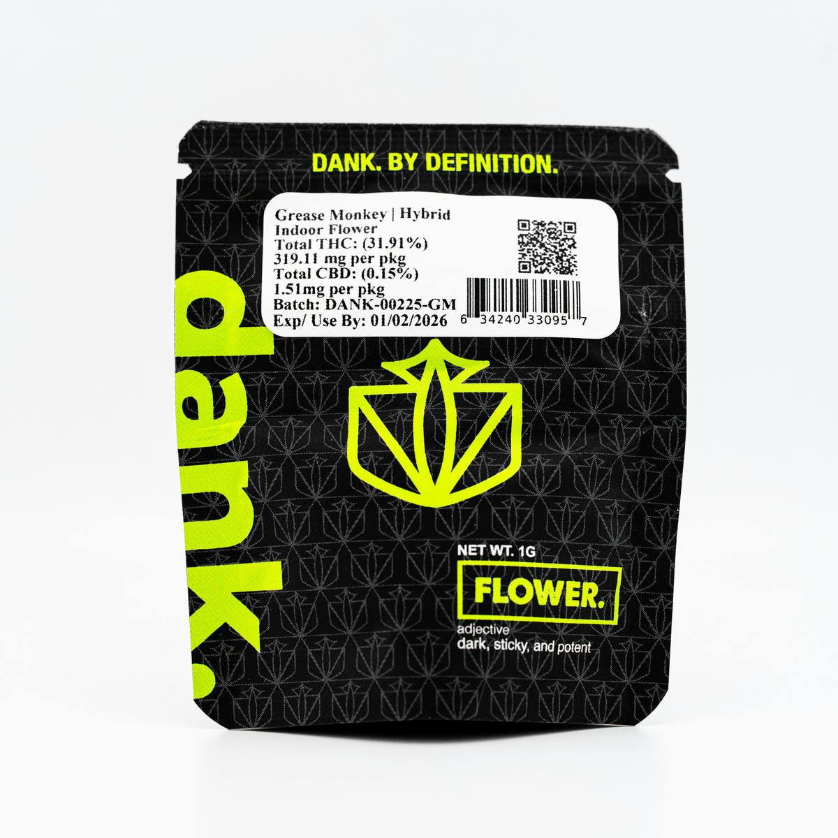 Photograph of Product: GREASE MONKEY (1 GRAM) - 1g