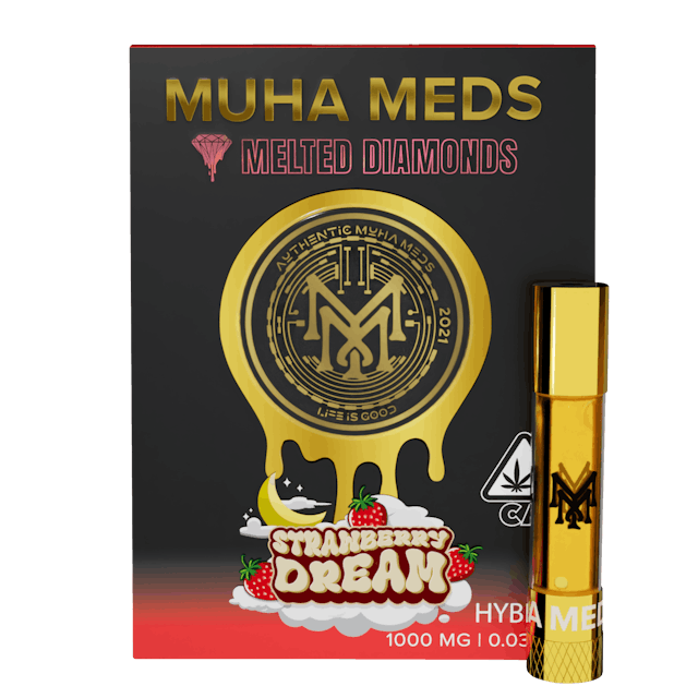 Photograph of product: Strawberry Dream | 1g Melted Diamond Cart - 