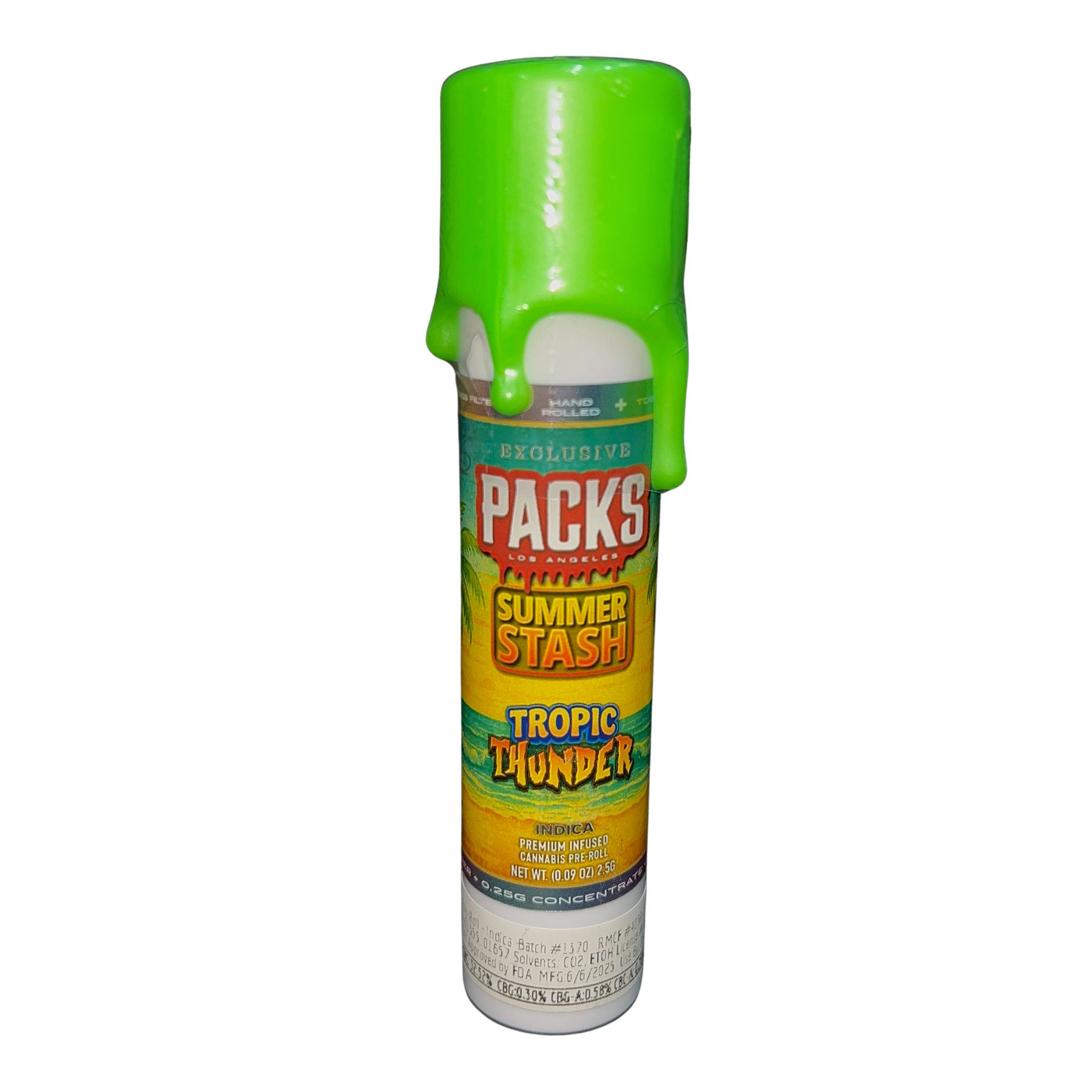 Photograph of product: Packs | 2.5g Infused Blunt | Tropic Thunder (I)