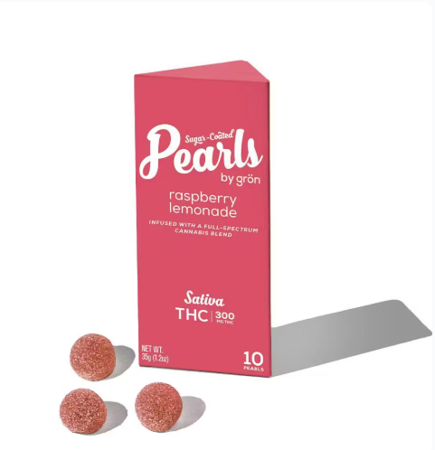 Photograph of product: Raspberry Lemonade Pearls - 10 Pack