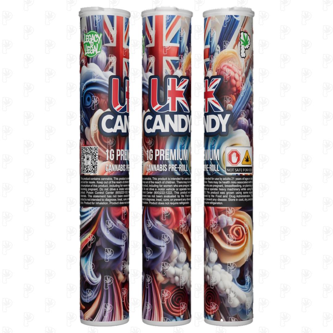 Photograph of product: Prolific Growhouse - UK Candy - 1g Pre Roll