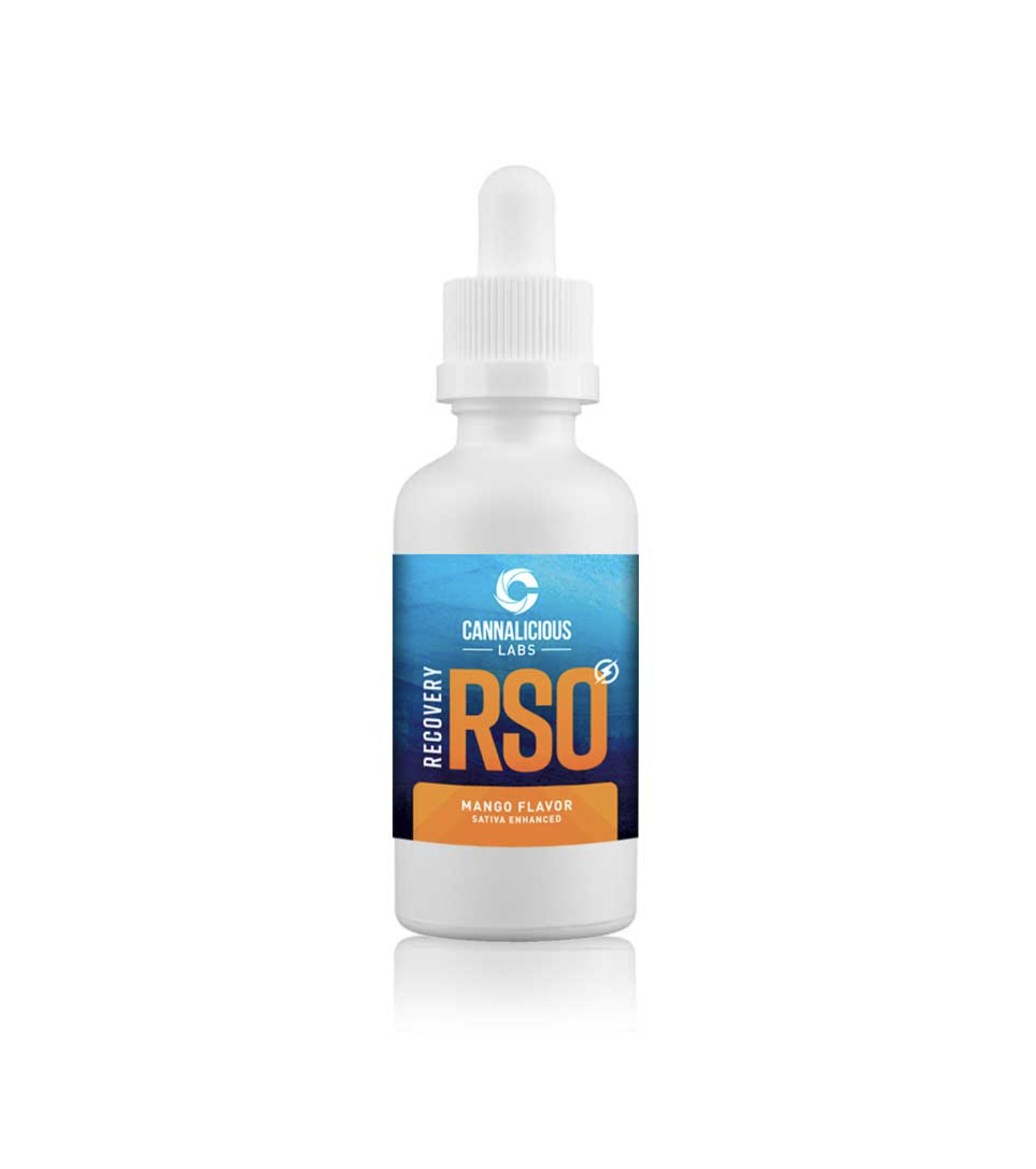 Photograph of product: Cannalicious - Recovery (Mango) RSO Dropper- 200mg Tincture