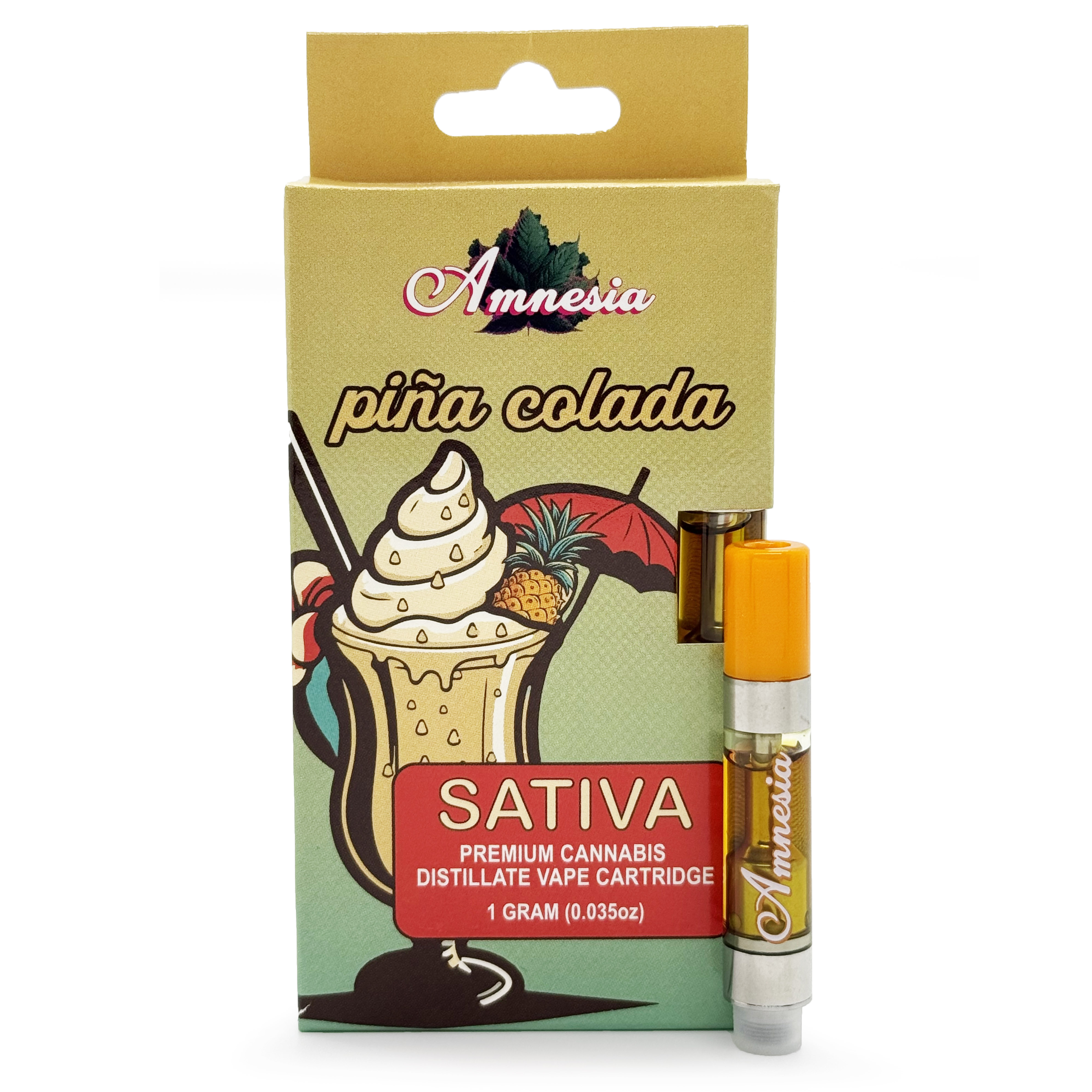 Photograph of product: Amnesia Pina Colada Cartridge Rec