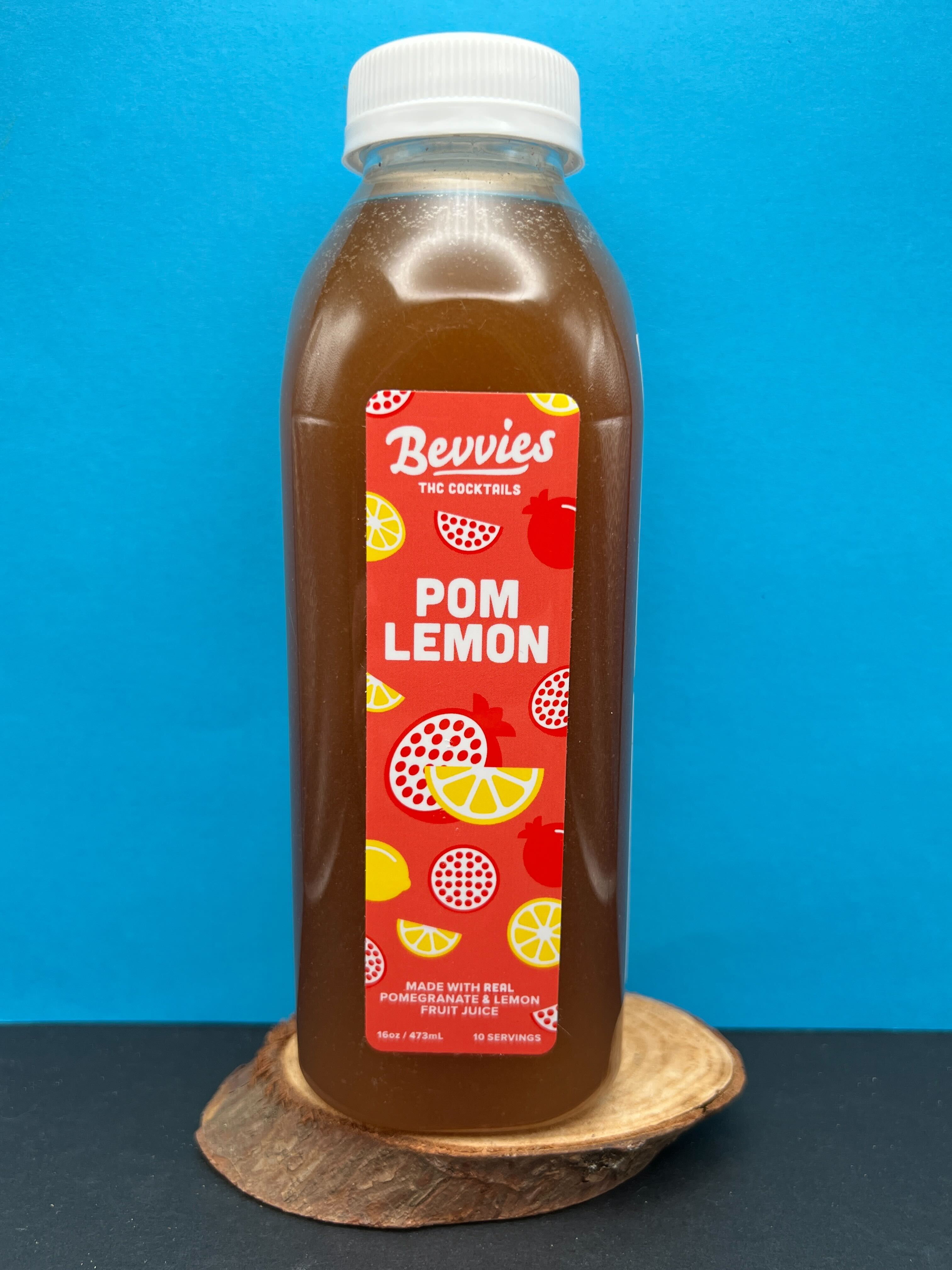 Photograph of product: 16oz Pom-Lemon - Bevvies