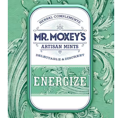 Photograph of product: Mr. Moxey's - Energize Peppermint Mints