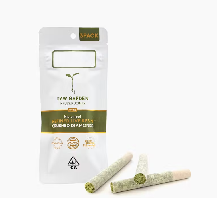 Photograph of product: Orange Flame Crushed Diamond Infused 3pk