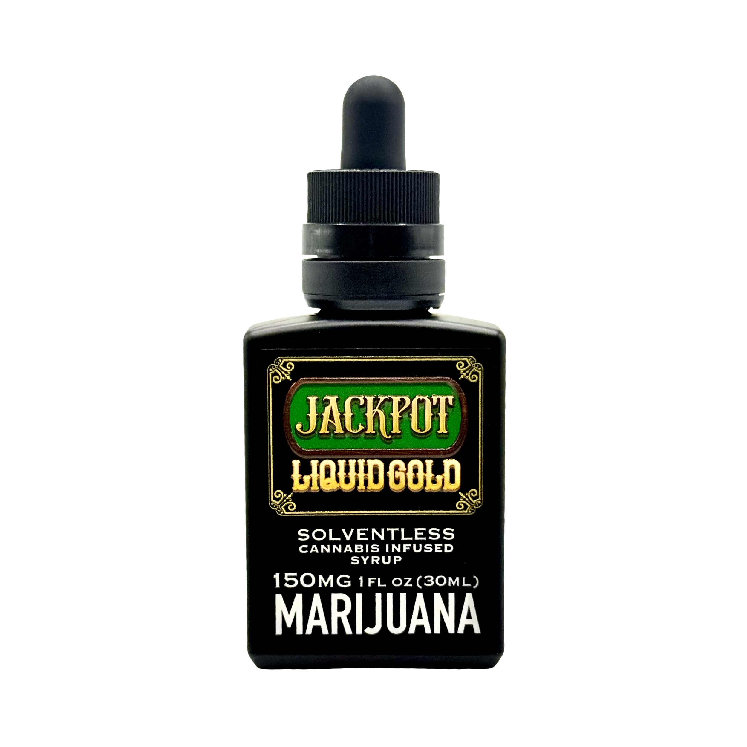 Photograph of product: Lychee (H) - JackPot Liquid Gold - 150mg Solventless Infused Syrup